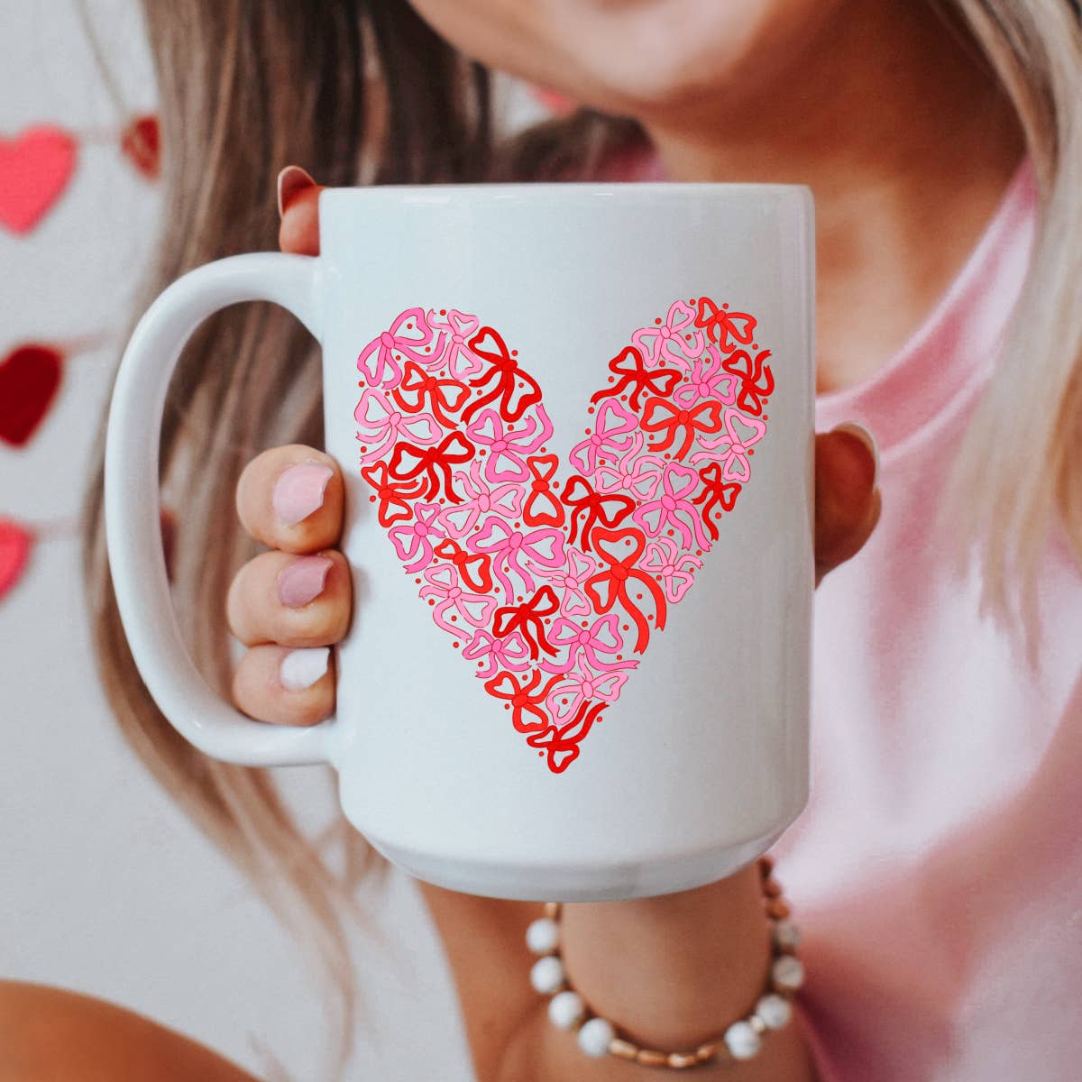 Mug and Mini - Wholesale Coffee Mug - Valentines day mug, Valentine mug, Bow mug, coffee mug0