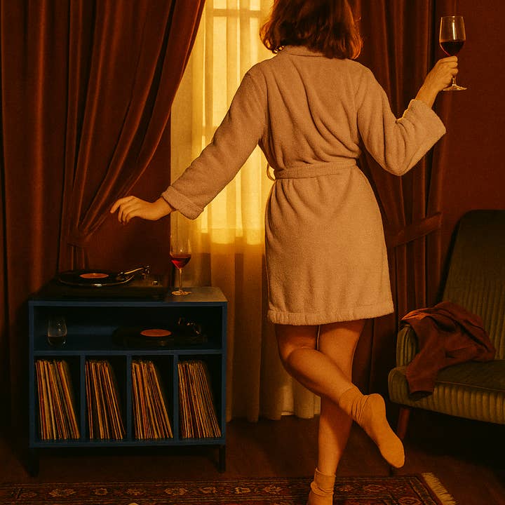 Really Nice Things - Vendita all'ingrosso Armadietto - Mobile per vinili blu2