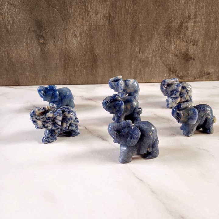 Keystone Crystals - Wholesale Decorative Figurine - Elephant Gemstone Figurine – Wholesale Hand-Carved