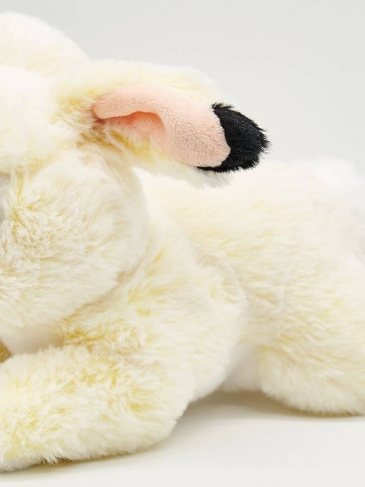 Rabbit, super soft (mottled yellow) - cuddly/plush toy for wholesale by Uni Toys