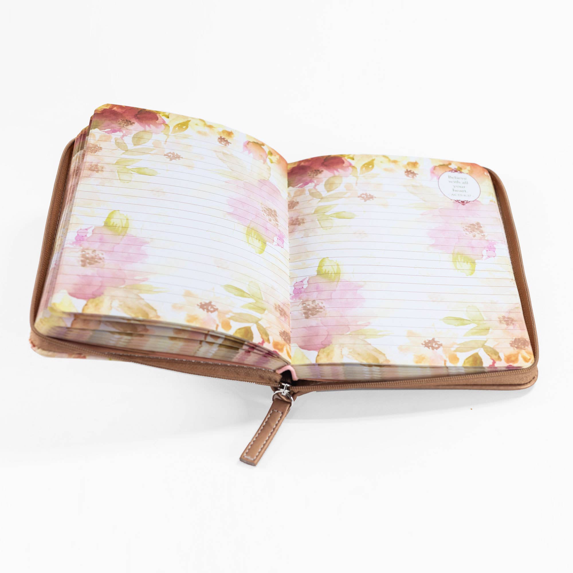 Divinity Boutique - Wholesale Journal/Diary - Divine Details: Peach Flowers Journal3