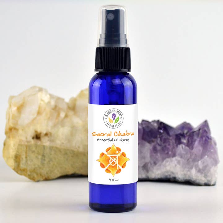 Crystal Rock Healing, LLC - Wholesale Aromatherapy Mist - Chakra Sacral Spray 2oz0
