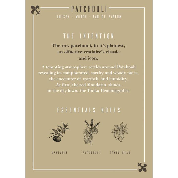 Les Parfums D'Uzège - Wholesale Perfume/Eau de Toilette - Patchouli Eau de Parfum 100ml3