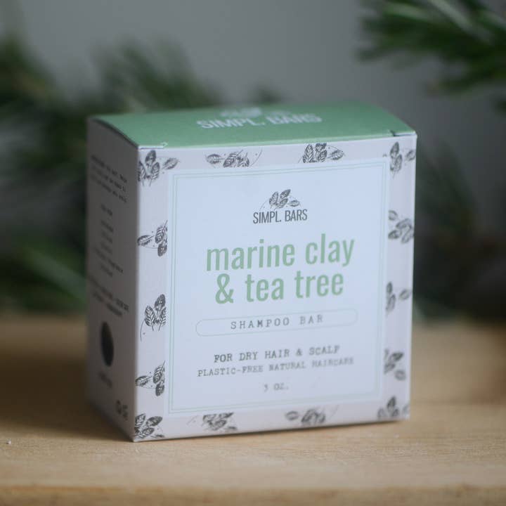 Simpl Bars - Wholesale Shampoo Puck/Solid Shampoo - Marine Clay/ Dry Hair Shampoo Bar Zero Waste1