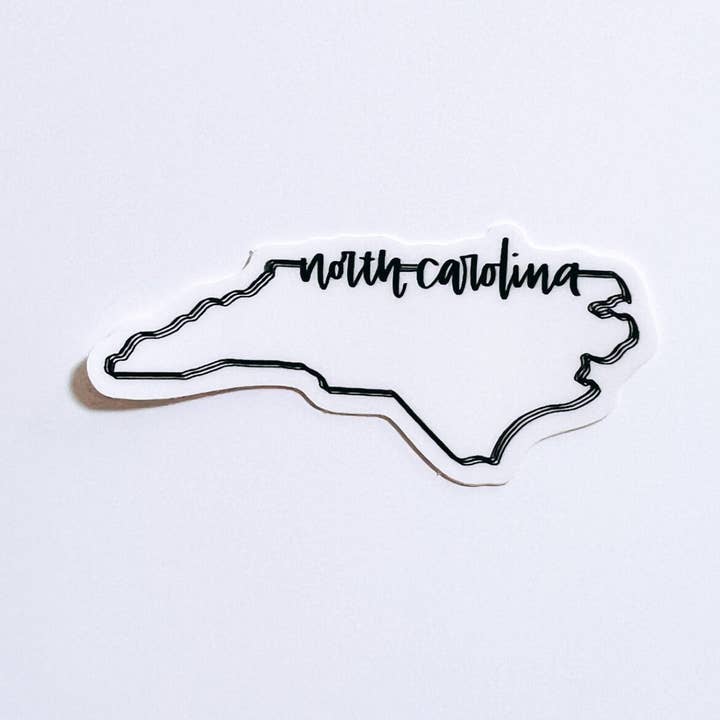 Positively North Carolina - Wholesale Sticker - North Carolina Minimalist Vinyl Waterproof Sticker5