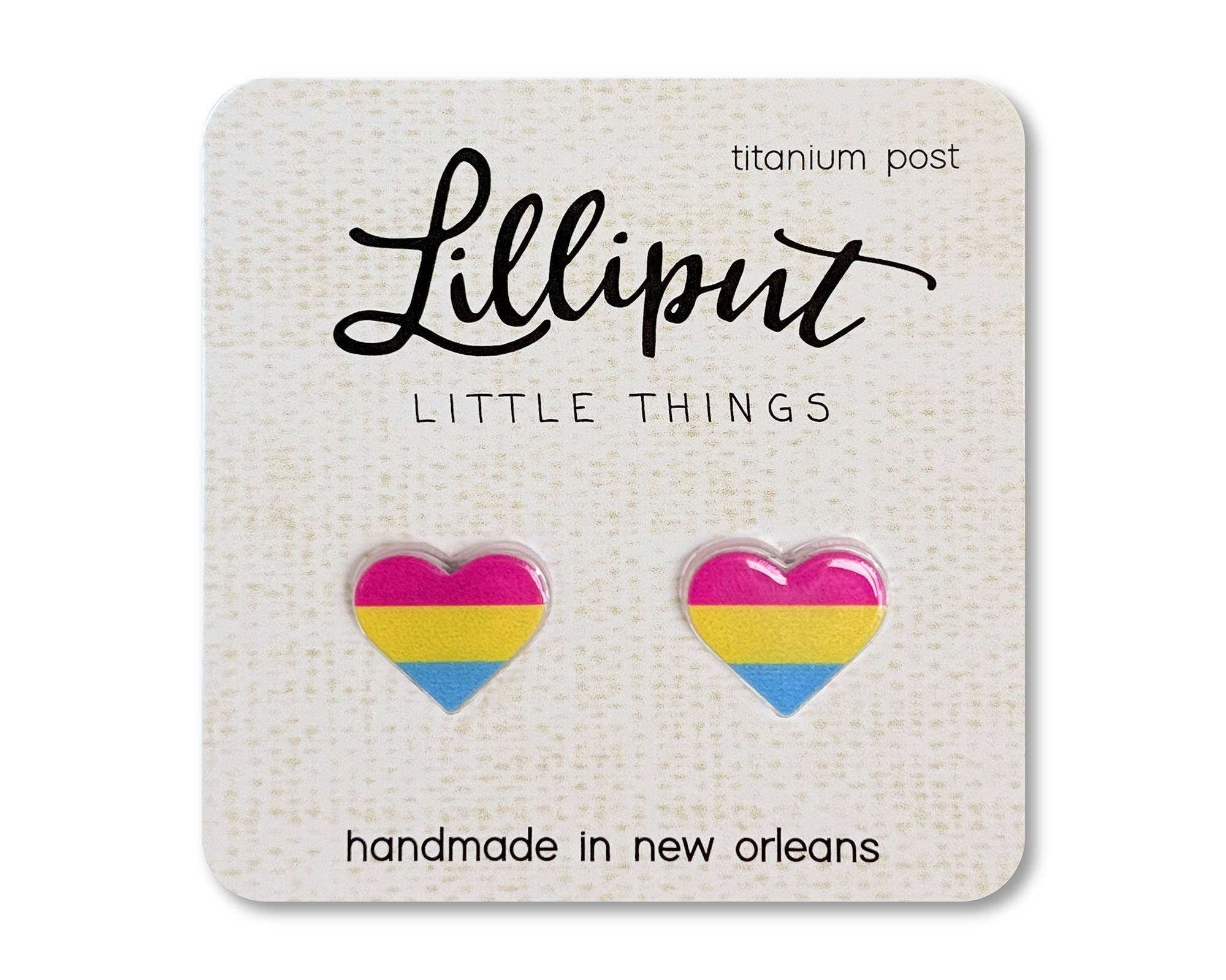 Lilliput Little Things - Wholesale Stud/Post Earrings - Pride Earrings // LGBTQ+ Pride Flag Earrings5