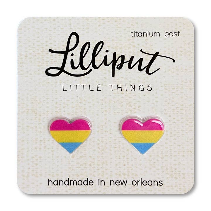 Lilliput Little Things - Wholesale Stud/Post Earrings - Pride Earrings // LGBTQ+ Pride Flag Earrings5