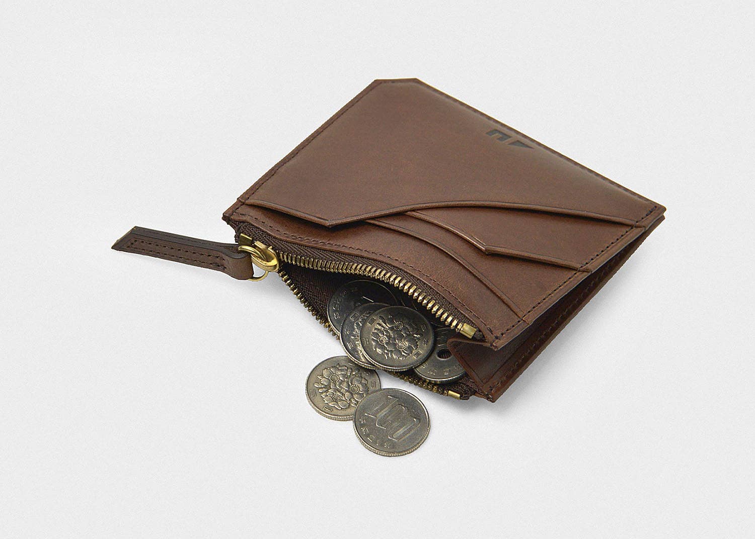 Unofuku - Wholesale Wallet - Men's - Italian Leather Small Billfold| 100% Vegetable Tanned4