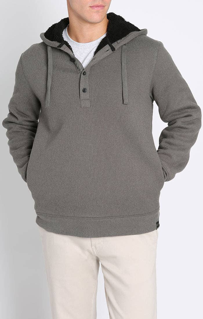 JACHS NY - Wholesale Hoodie - Men's - Sherpa Lined Ultra Soft Ribbed Hooded Henley8