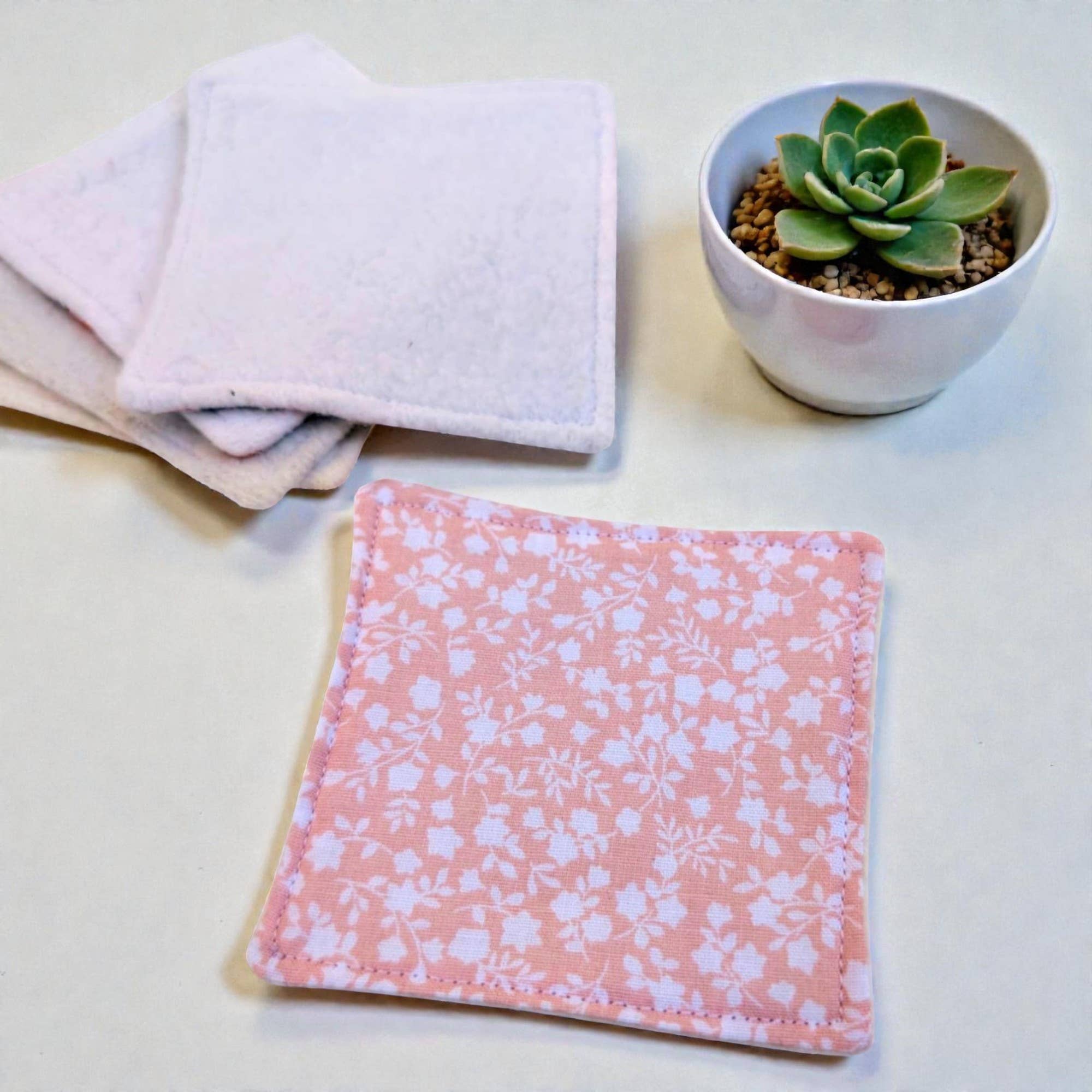 Les Mimines Montpellieraines - Wholesale Cotton Pad - 5 Washable Cotton Pads "Hemp & Organic Cotton"6