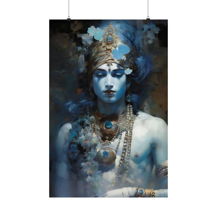 Lord Krishna Art Print for wholesale by Ye Curiosity Shoppe