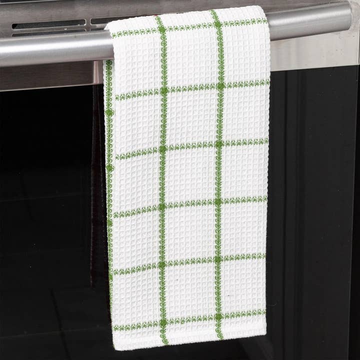 Fabstyles - Wholesale Tea Towel - Fabstyles Solo Waffle Cotton Kitchen Towel Set Of 43