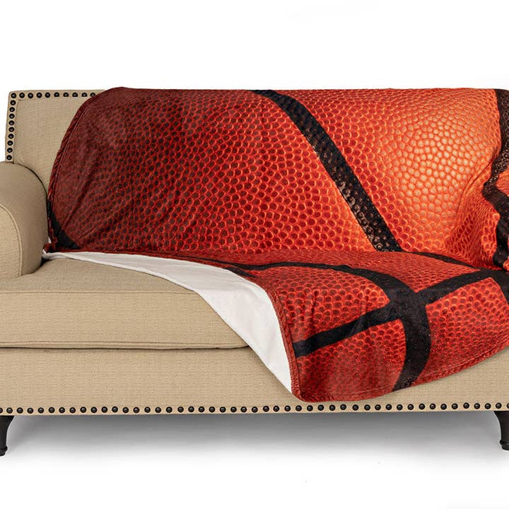 The Fun Home Novelty Company - Wholesale Decoratiedeken - Basketbal traditionele ronde deken 68" diameter3