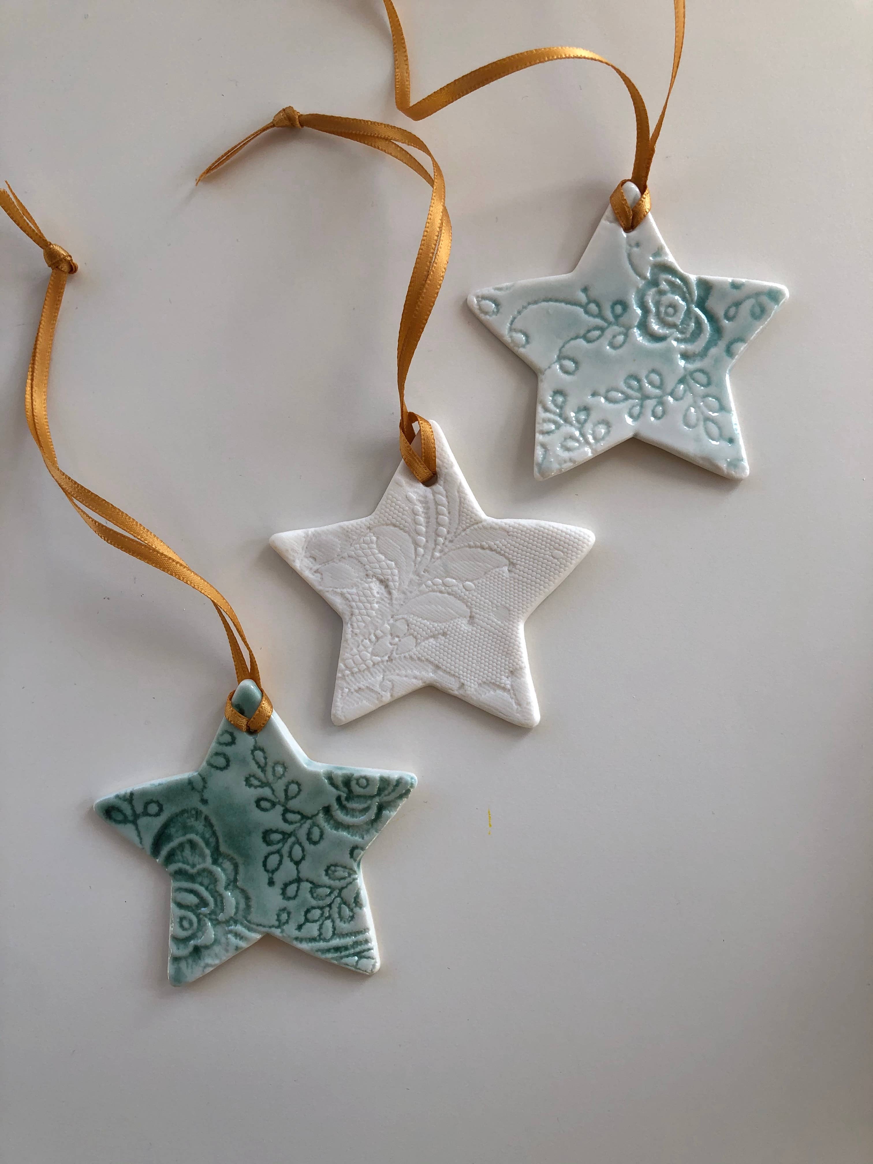 Stitched Ceramics – Großhandel Baumspitze – Große Baumspitze in Sternform0