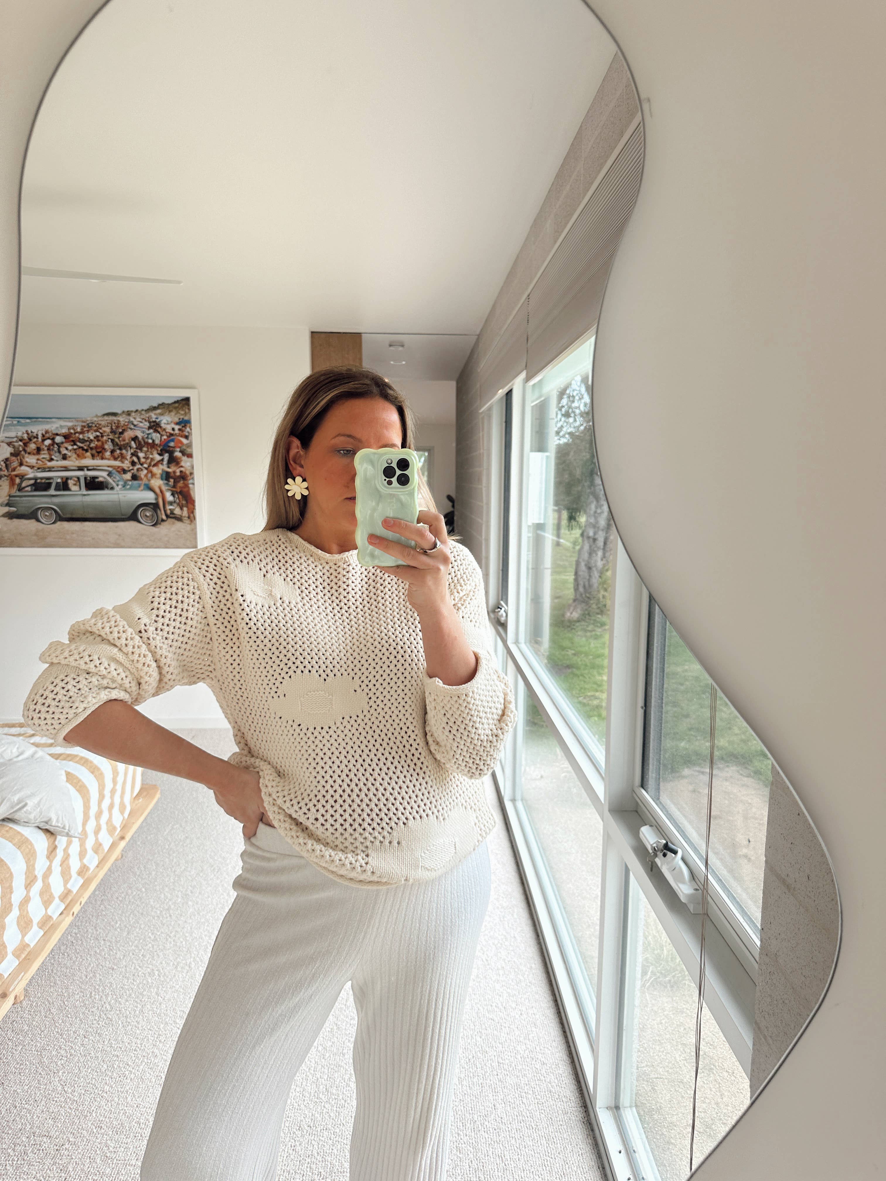 Emeldo - Wholesale Dangle Earrings - Estelle Flower Earrings // select colour4