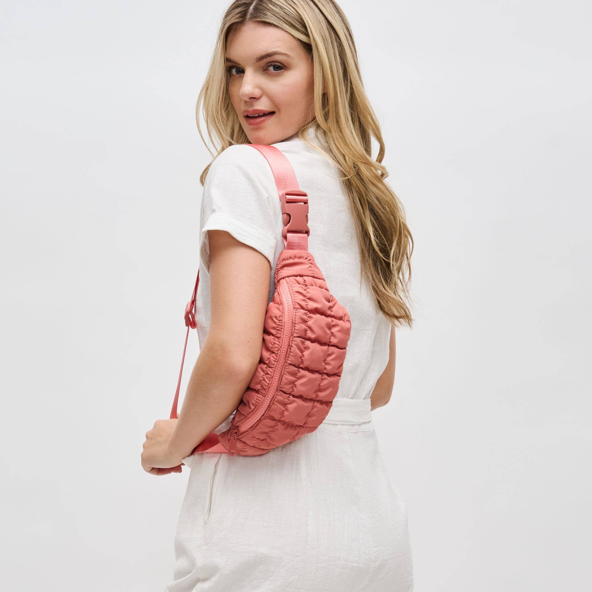 Sol and Selene – wholesale Belt bag – Women’s – Resurgence Quilted Puffer Nylon Belt Bag57