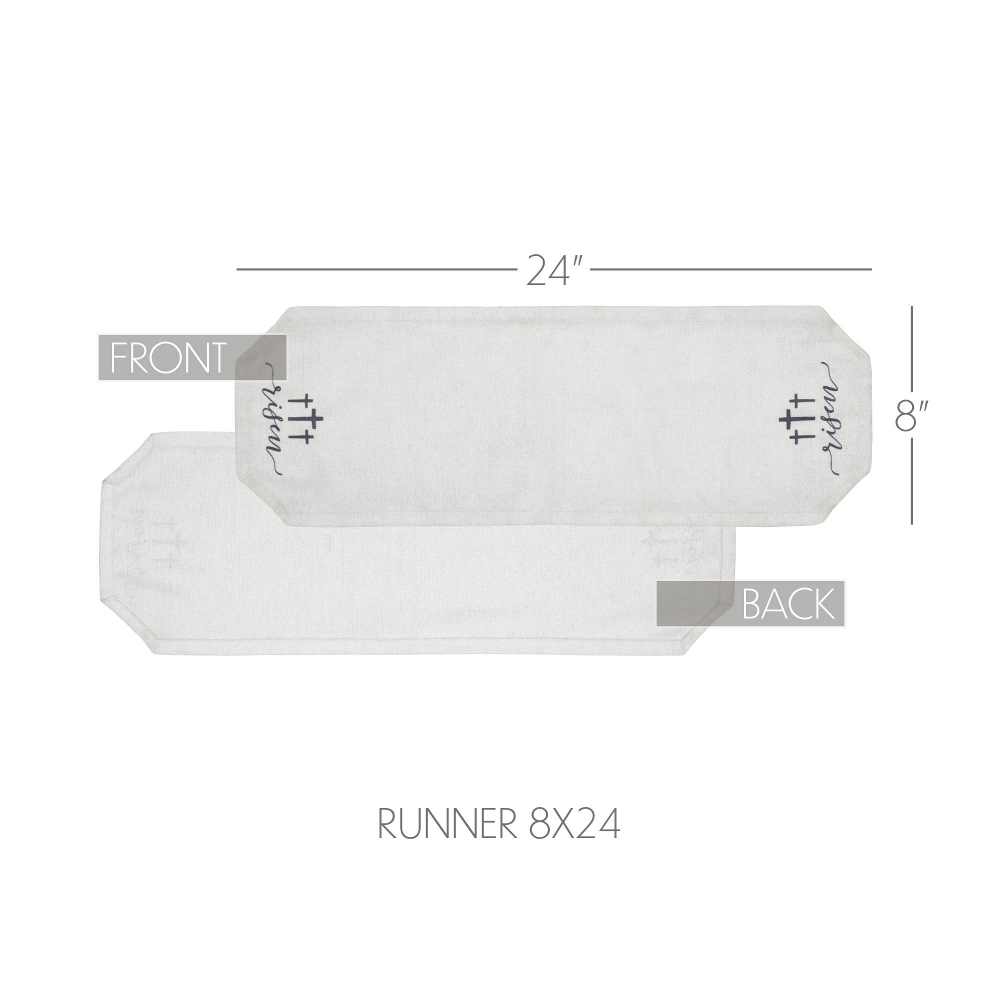 VHC Brands - Wholesale Table Runner - Risen Runner 8x243