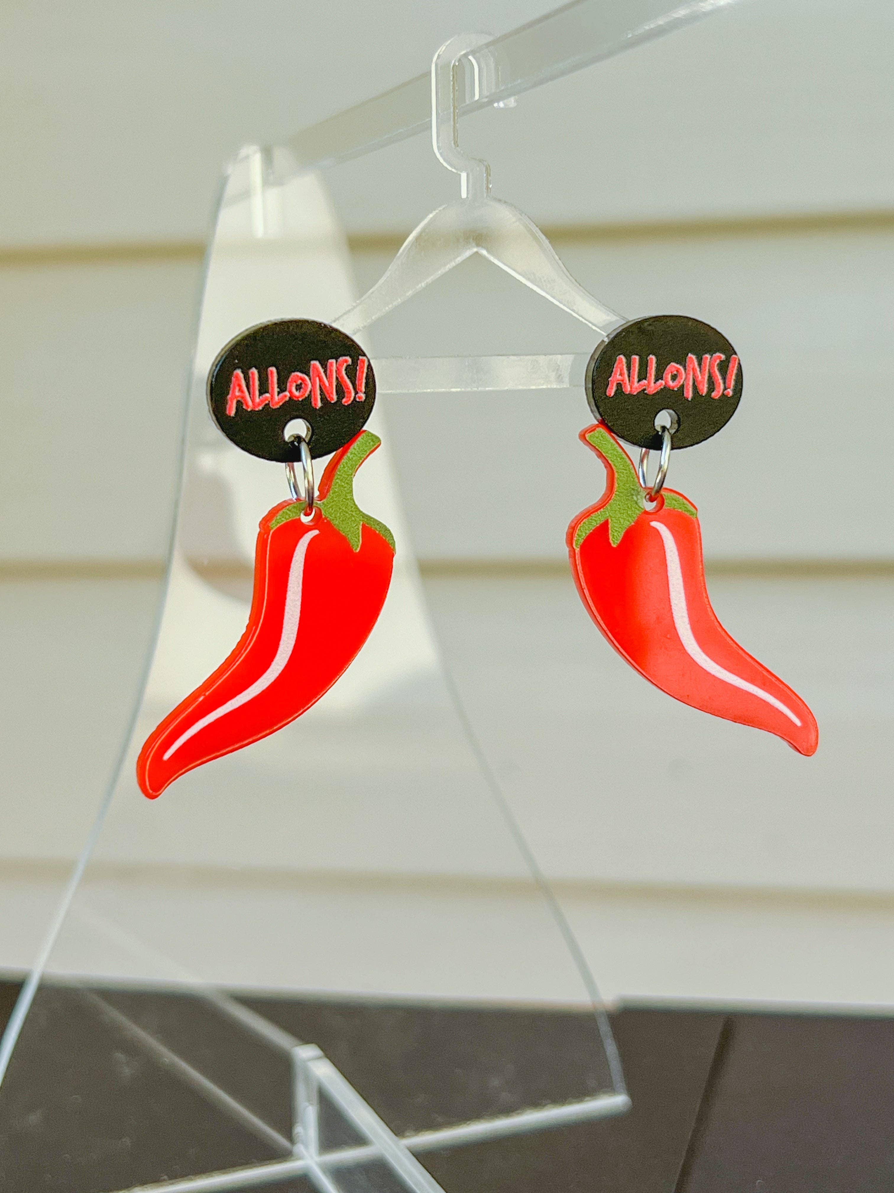 Aaron Grey Co - Wholesale Dangle Earrings - Cayenne Pepper Dangles and Studs3