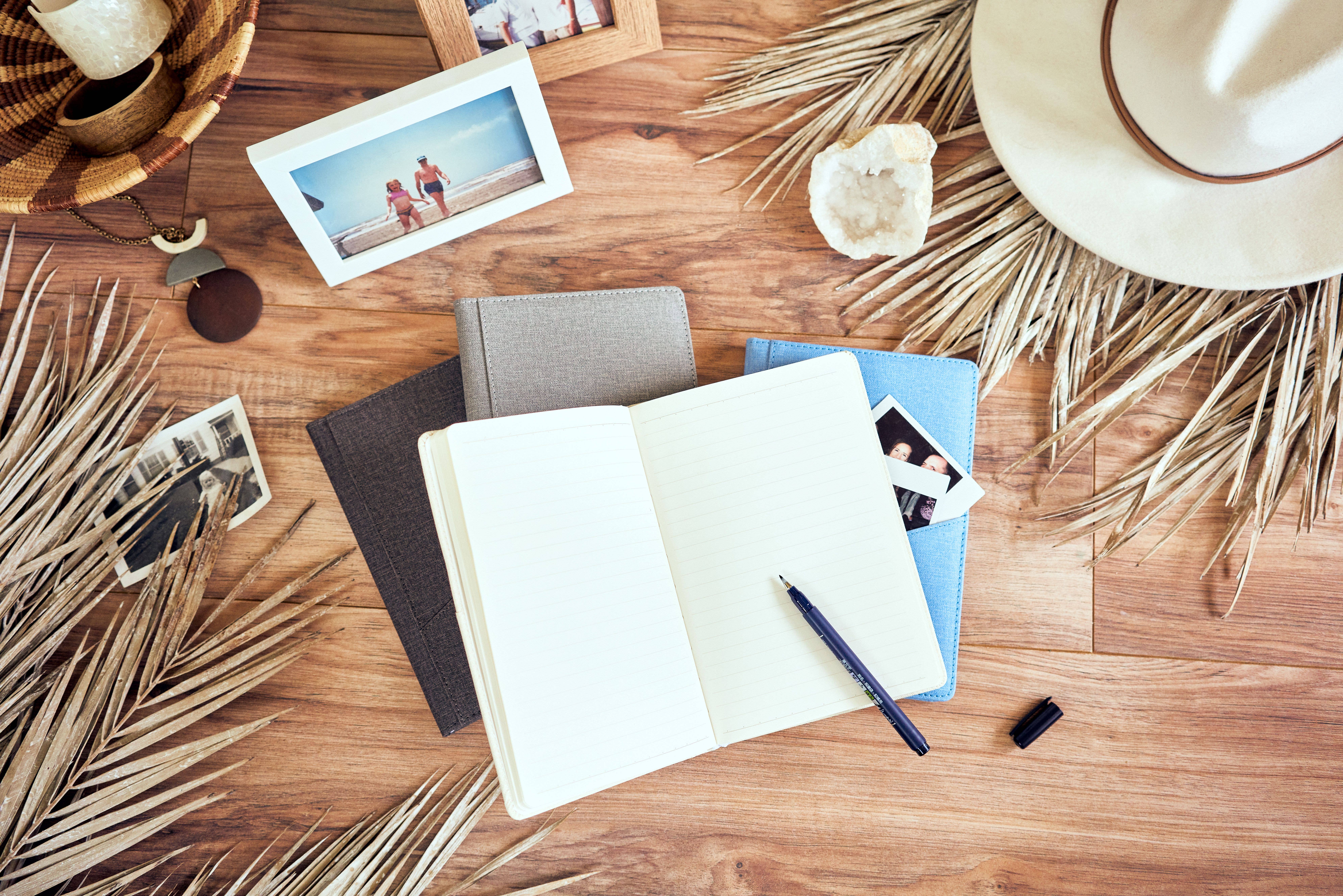 Portage Notebooks – Großhandel Tagebuch – Moderne, gefütterte Vordertasche4