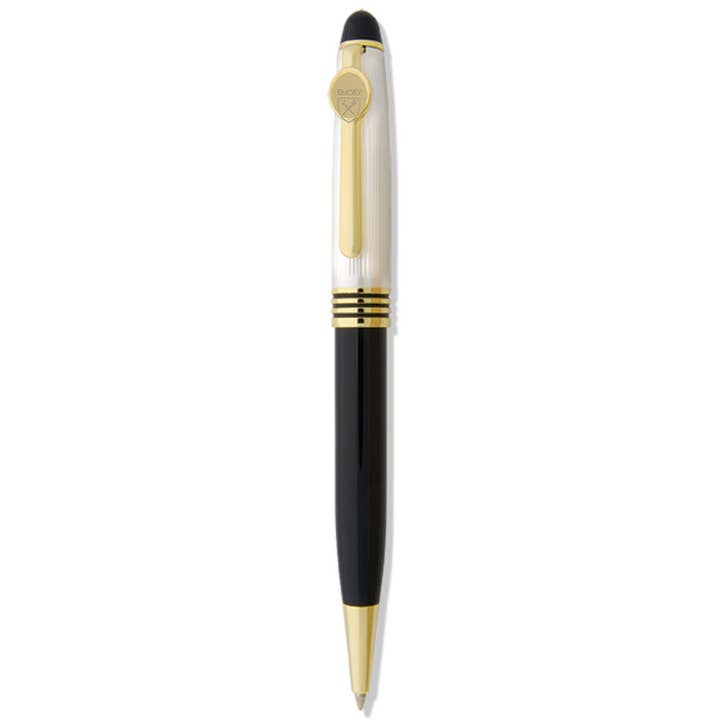 Emory Eagles Black Pearl Ball Point Pen for wholesale by Collegiate Gifts and Accessories