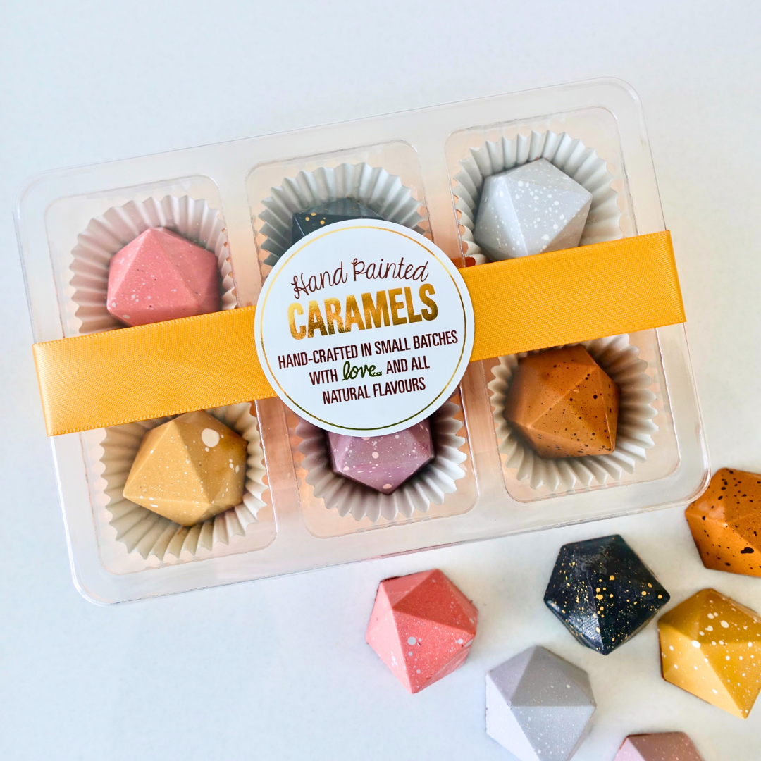 Succulent Chocolates & Sweets Inc - Wholesale Chocolate Box - Caramels - Box of 61