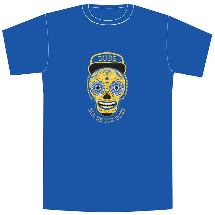 Dubs T-shirt voor heren/uniseks voor wholesale door Dia de Los Todos