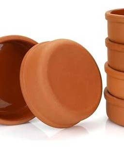 GJE Terracotta - Wholesale Baking Dish - 6-inch Clay Bowl, Terra Cotta Baking Dish.1