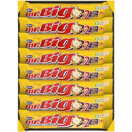 Echo Sales America - Wholesale Chocolate Bar - Cadbury Mr. Big King Size, Chocolatey Candy Bars, 90 g (Pack of 24)1