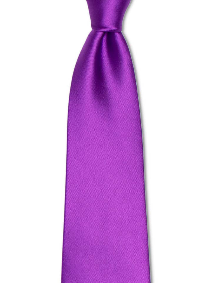 Ljus Solid Lila Slips för wholesale av GoTie