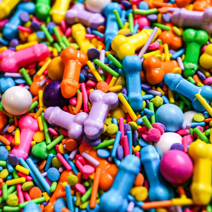The Naughty Sprinkle - Wholesale Sprinkles - A Cock Celebration - Naughty Sprinkle Mix