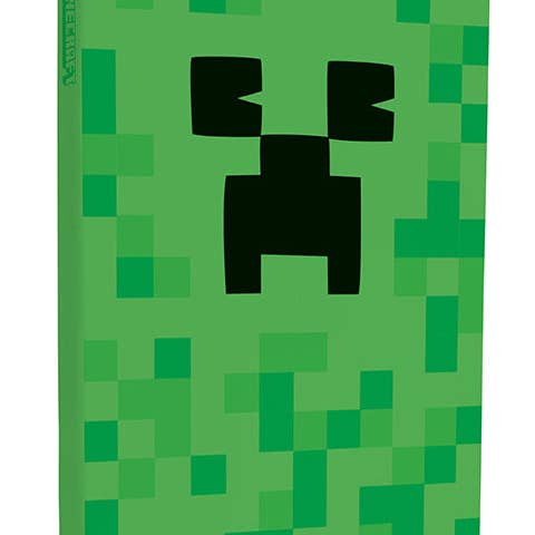 Insight Editions - #1 Pop Culture Publisher - Wholesale Gift Bag Set/Pack - Minecraft: Creeper Deluxe Gift Set (Journal, Charm, Pouch)6
