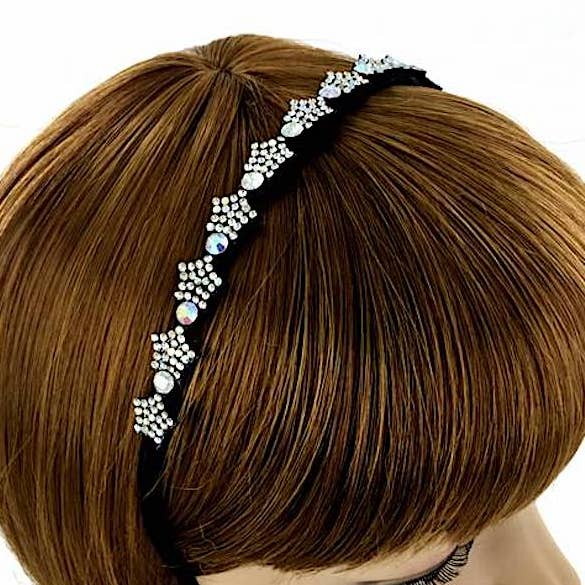 Rhinestone Star Headband for wholesale by Atlas Fashion