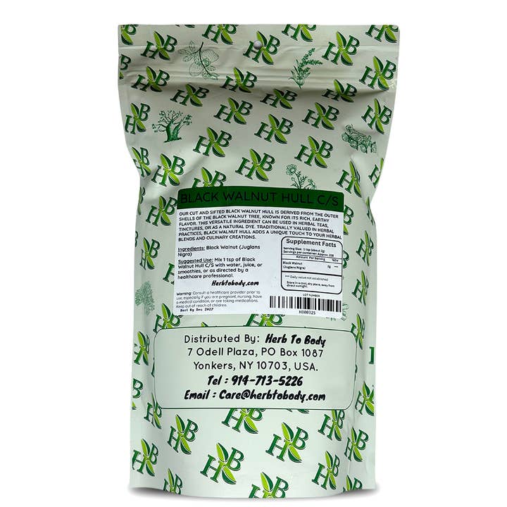 Herb To Body - Wholesale Herbs - Black Walnut Hull C/S 1lb