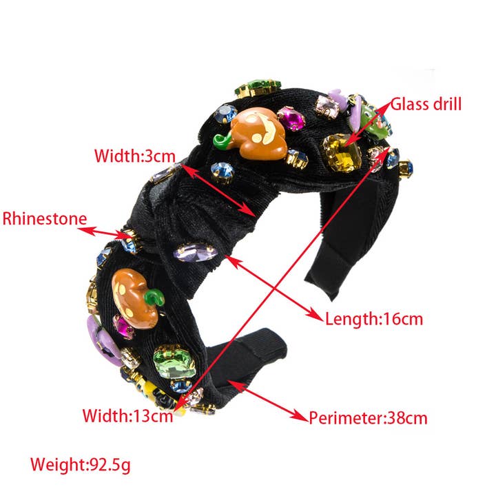 Lily Clothing - Wholesale Fashion Headband - Women's - PERSONALITY DARK WIND HALLOWEEN HEADBAND