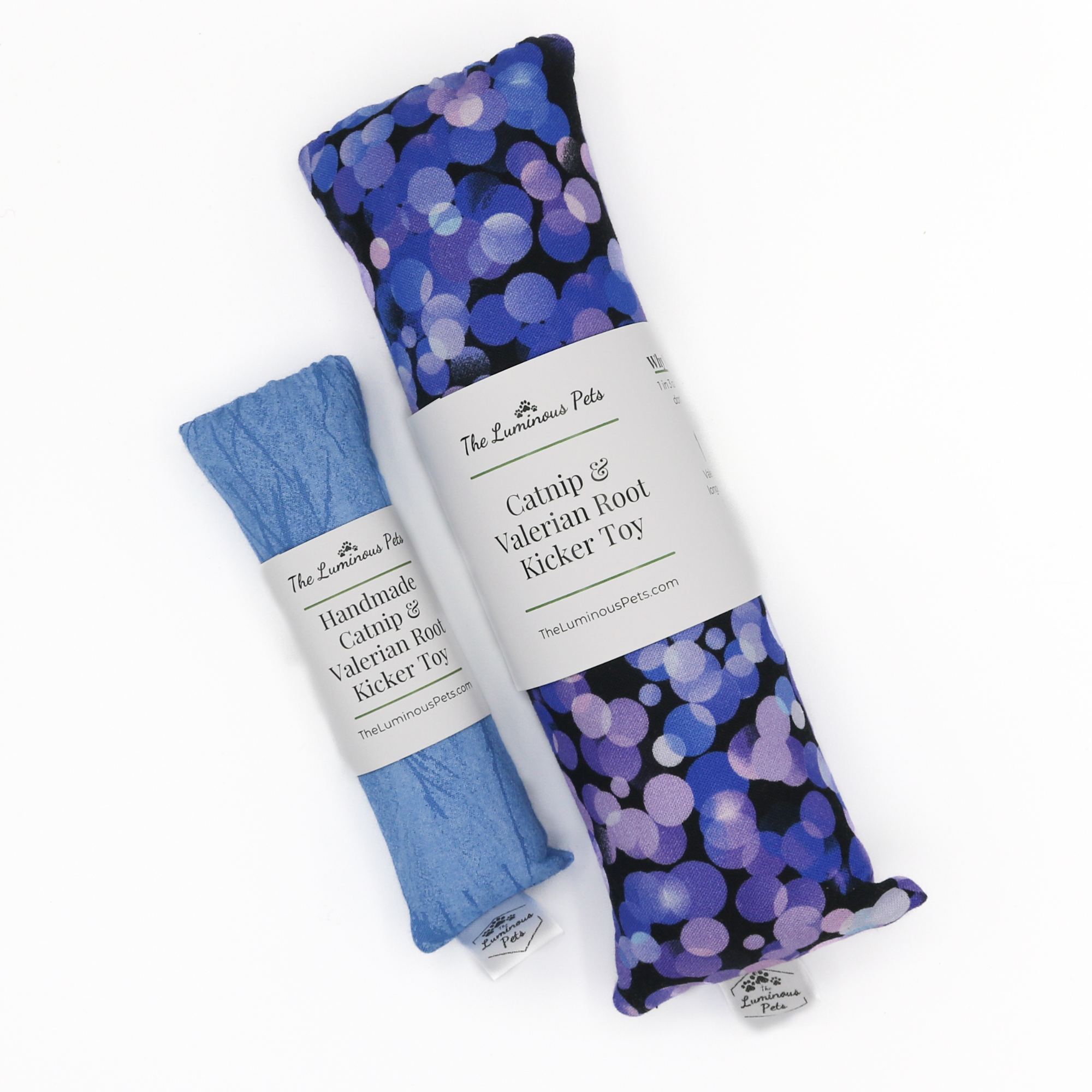 The Luminous Pets - Wholesale Pet Toy - Cat - Assorted Cool Tones | Catnip with Valerian Root Cat Toy3