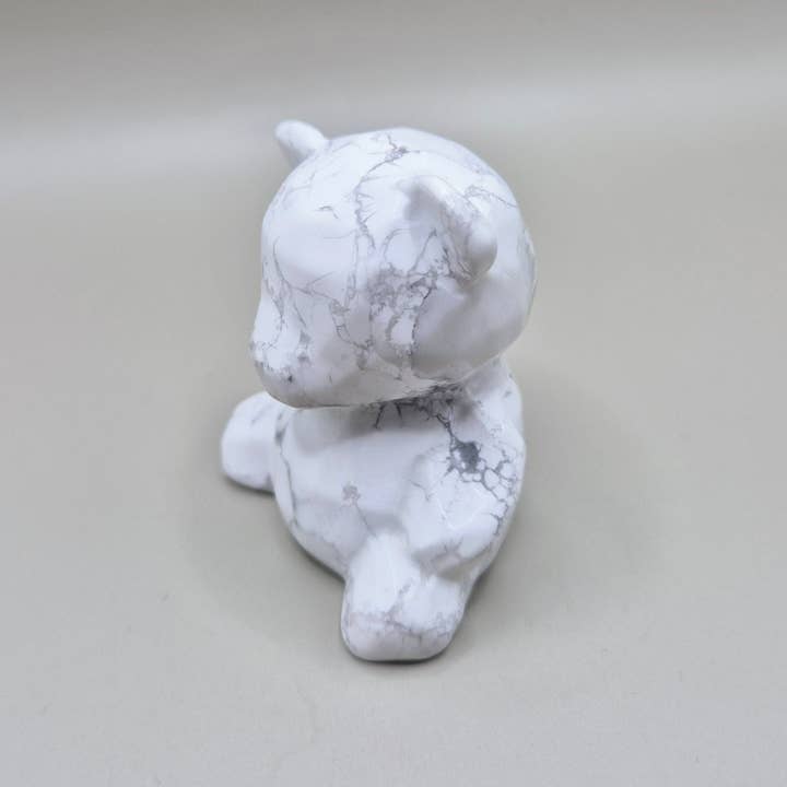 Moonlight Gemstones - Wholesale Spiritual Stone/Crystal - Gemstone Crystal Carving Beer – Howlite2