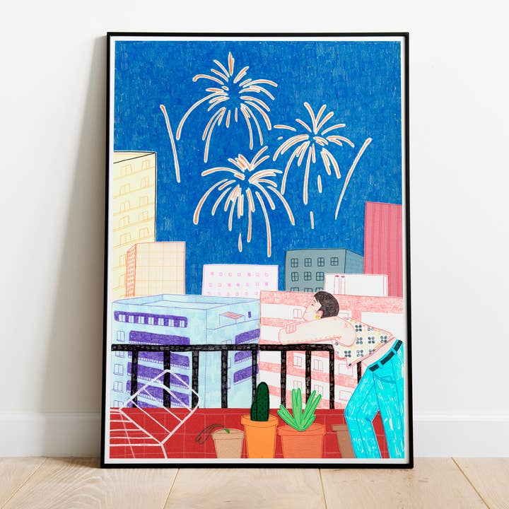 Colors al vent – Engroshandel Kunsttryk – Pyroteknisk tryk0