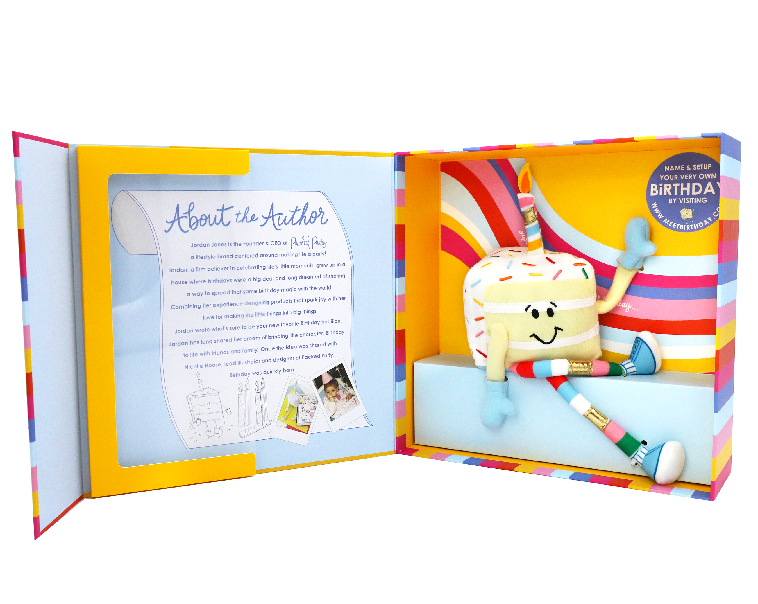 Packed Party - Wholesale Preschool Book (3-5) - Meet Birthday: A Story of How Birthdays Come to Be2