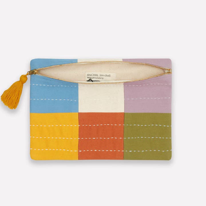Anchal – wholesale Pouch – Women’s – Checkered Pouch7