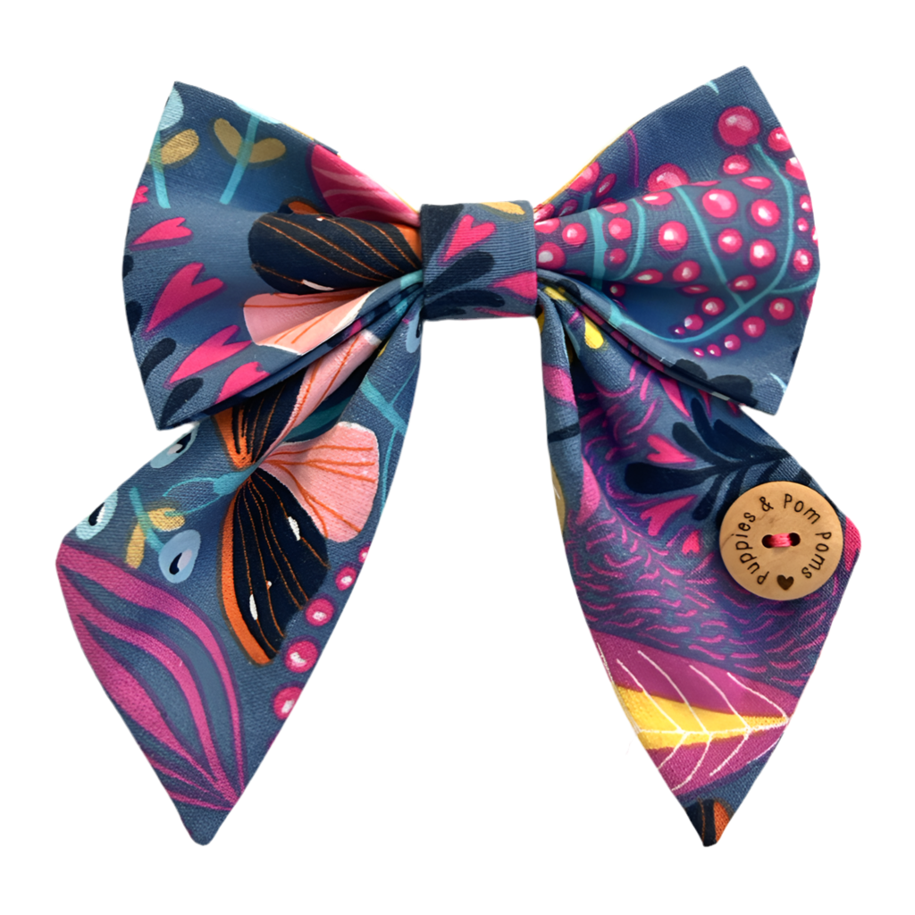 Puppies & Pom Poms - Wholesale Pet Bow Tie - Dog - Handmade Dog Sailer Bow Tie - Sasha0