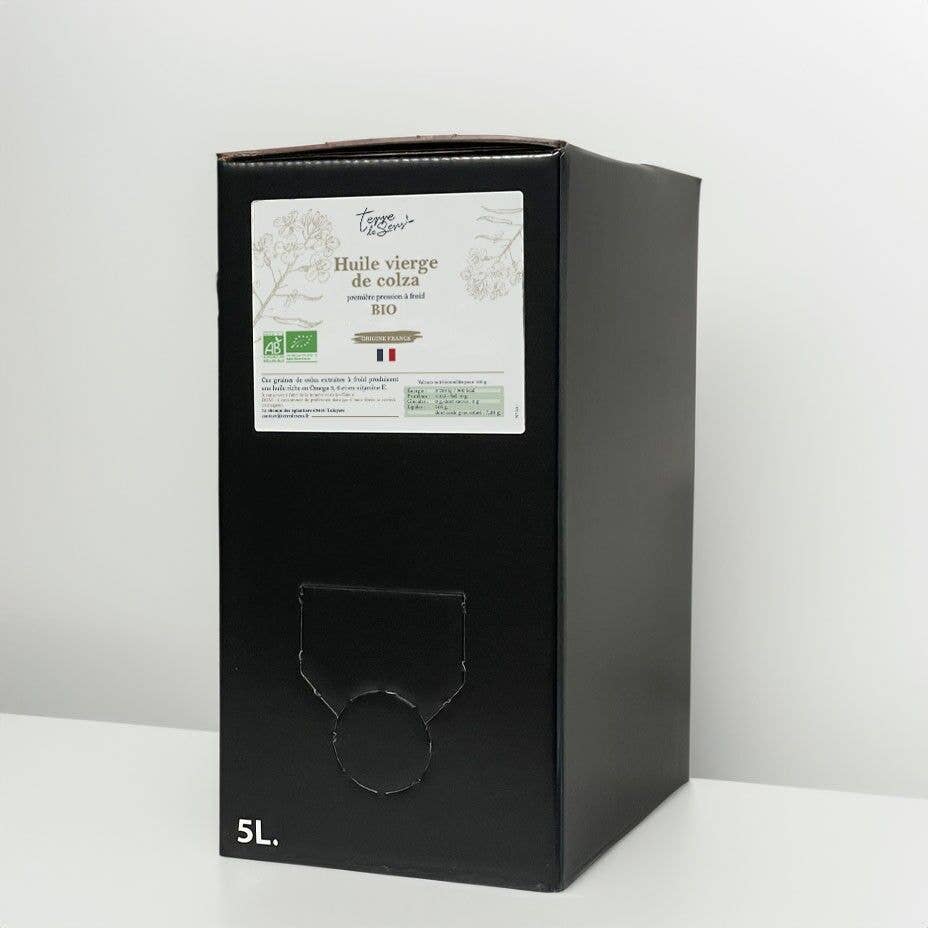 Olival d'Ouro/Terre de sens – wholesale Matolja – BIB 5L Jungfru Rapsolja Frankrike Ekologisk*0