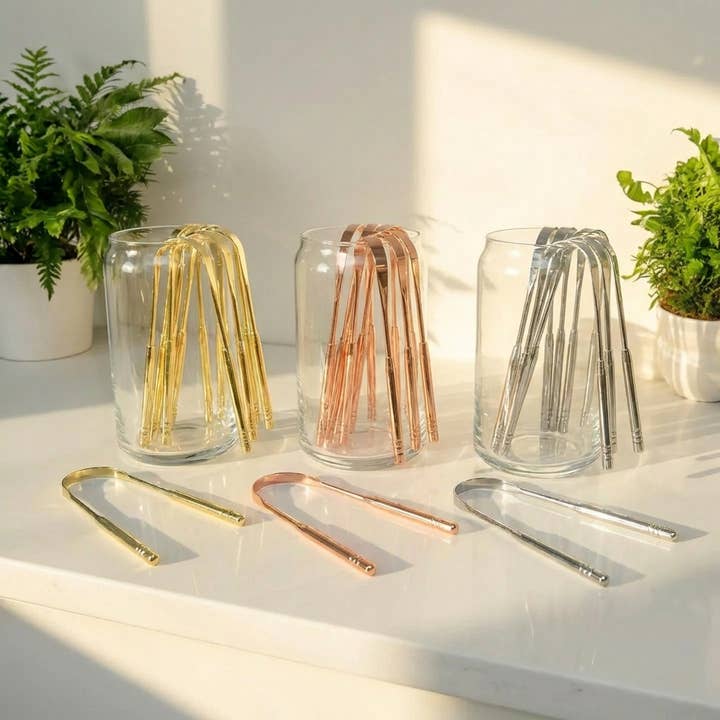 Bamboo Switch - Wholesale Tongue Scraper - Stainless Steel Tongue Scraper | Dental Bestseller