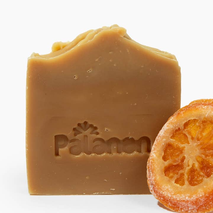 Orange Bivoks Sæbe Bar for engroshandel hos Palanan