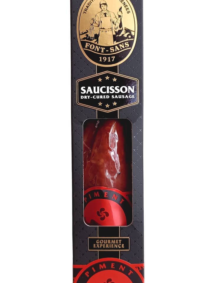 Bauernwurst Espelette Pfeffer AOP - Font-Sans für den Großhandel von LuxFood-Shop