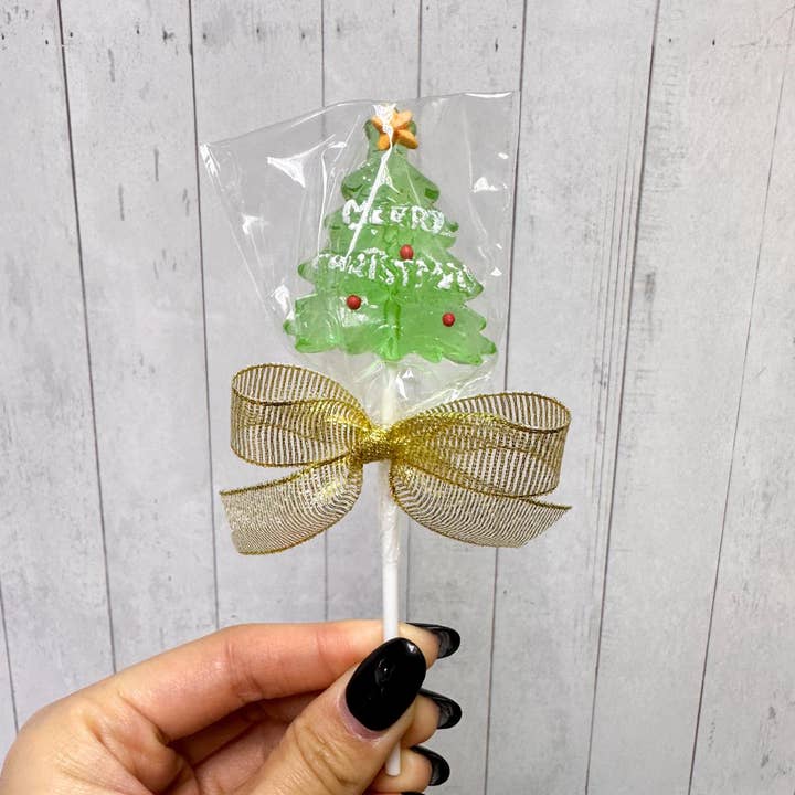 Weavey Studio - Wholesale Lollipop - Christmas Santa, Christmas Tree, Snowman Candy (24 Pieces) 2