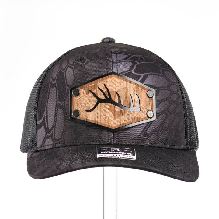 Last Best Supply Co - Wholesale Trucker Hat - Unisex - Walnut Camo Tines Kryptek Typhon Trucker Hat0
