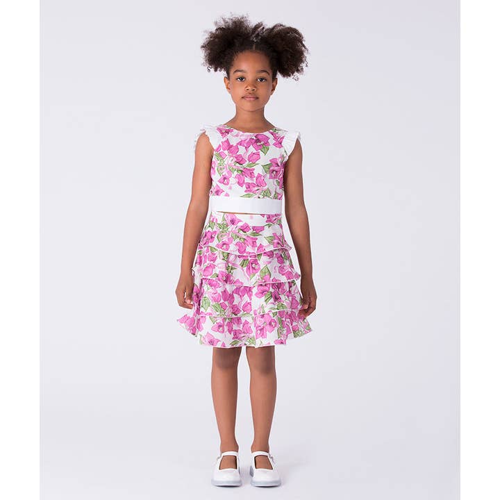 Conjunto de Menina Flutter Ruffle | 2 Peças por atacado de Mama Luma