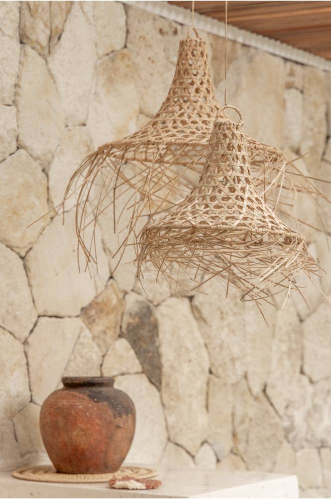 Village Thrive - Wholesale Chandelier/Hanging Light - Bukit Rattan Pendant1