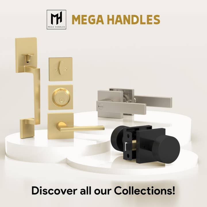 Mega Handles - Wholesale Knob/Pull - Glamor Passage | Door Lever Handle6
