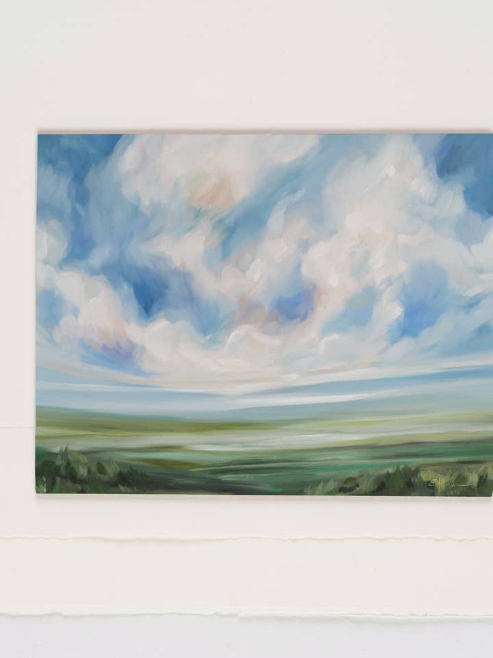 "You Are Always Growing No. 1" A Canvas Print by Emily Jeffo for wholesale by Emily Jeffords